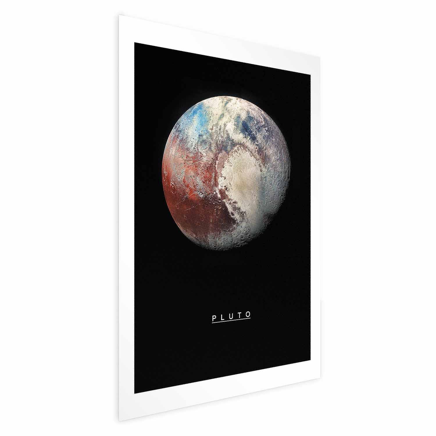 Pluto plakat til børneværelse