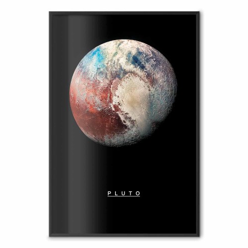 Pluto plakat til børneværelse