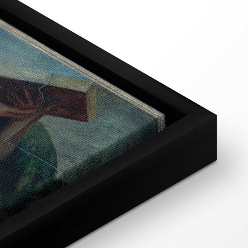 Billede på lærred - Tintoretto - Korsets åbenbaring for Sankt Peter