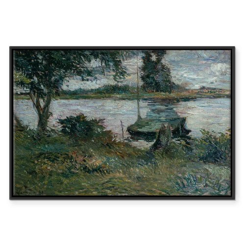Paul Gauguin billede på lærred - Flodbred reproduktion