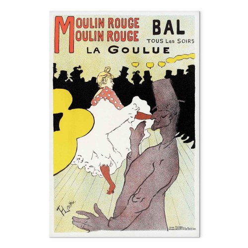 Henri de Toulouse-Lautrec La Goulue XXL lærredsbillede