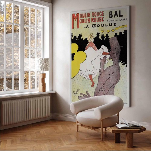Henri de Toulouse-Lautrec La Goulue XXL lærredsbillede
