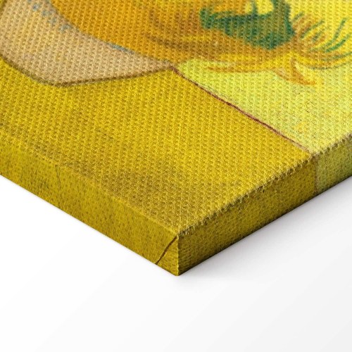 Vincent van Gogh billede på lærred - Stilleben: Vase med femten solsikker