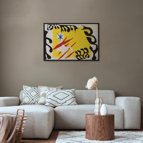 Henri Matisse billede på lærred - Den hvide elefants mareridt