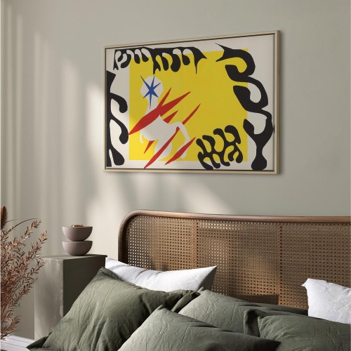 Henri Matisse billede på lærred - Den hvide elefants mareridt