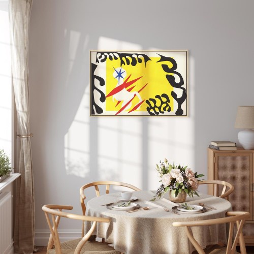 Henri Matisse billede på lærred - Den hvide elefants mareridt