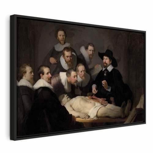 Rembrandt billede på lærred - Dr. Tulps anatomilektion
