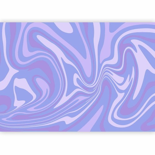 Fototapet Purple Composition - abstrakt fototapet i violet, lilla og lavendel