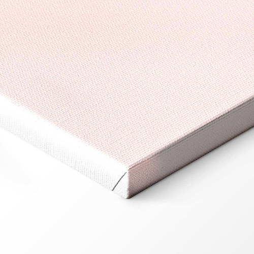 Abstrakt lærredsbillede Colorful Turns - farverig komposition i gul, pink og blå