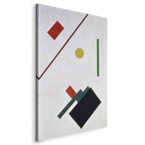 Kazimir Malevich Suprematistisk komposition - billede på lærred