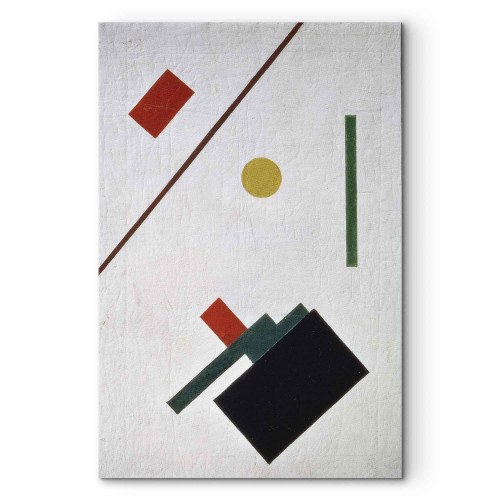 Kazimir Malevich Suprematistisk komposition - billede på lærred