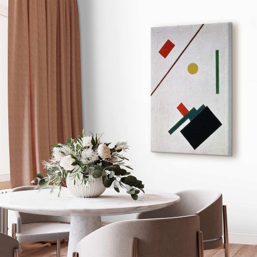 Kazimir Malevich Suprematistisk komposition - billede på lærred