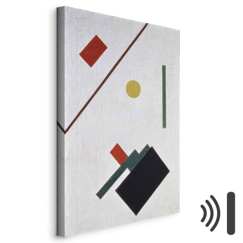 Kazimir Malevich Suprematistisk komposition - billede på lærred