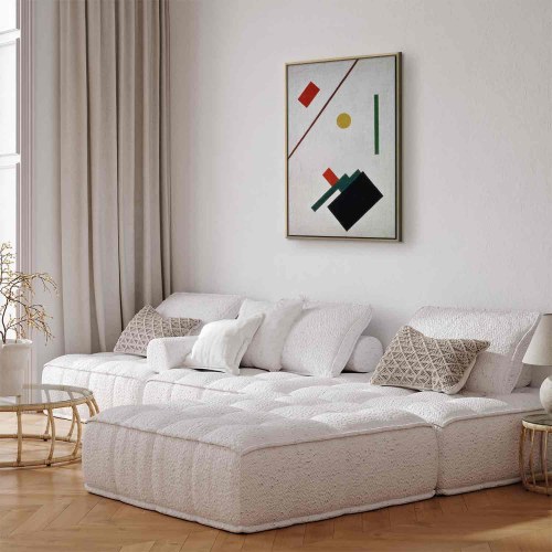 Kazimir Malevich Suprematistisk komposition - billede på lærred