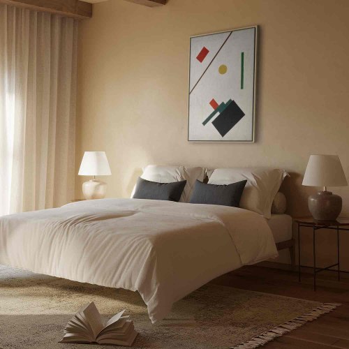 Kazimir Malevich Suprematistisk komposition - billede på lærred