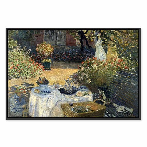 Claude Monet - Frokosten i Argenteuil lærredsbillede