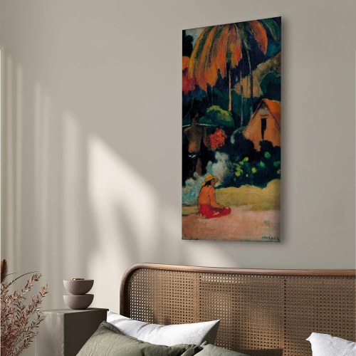 Paul Gauguin Mahana maa II billede på lærred