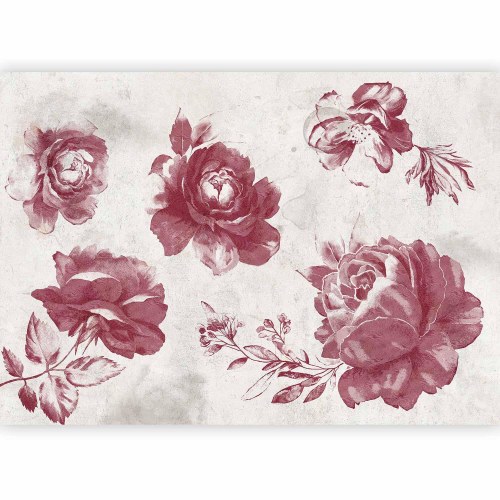 Fototapet Garden of Memories tredje variant med blomster