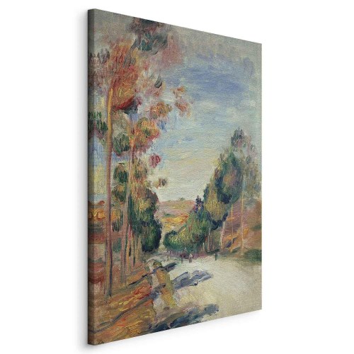 Pierre-Auguste Renoir lærredsbillede - Paysage d'Essoyes
