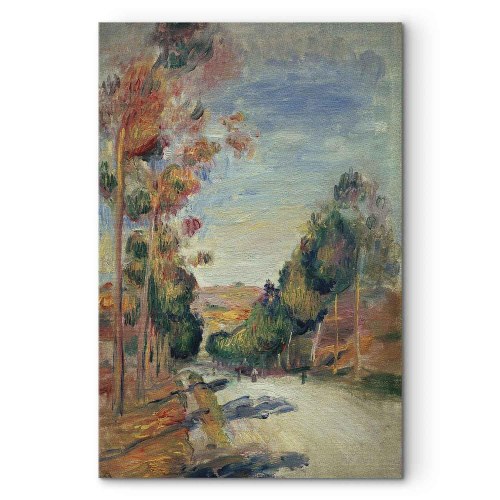 Pierre-Auguste Renoir lærredsbillede - Paysage d'Essoyes