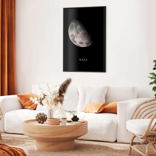 Plakat - Måne børneplakat