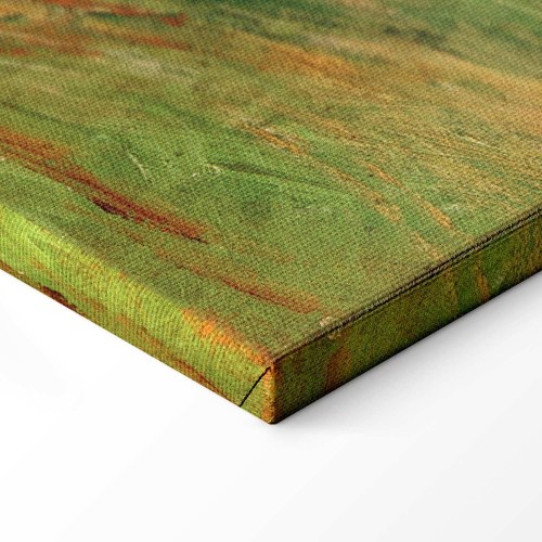 August Macke billede på lærred - Vores lille hus i Tegernsee