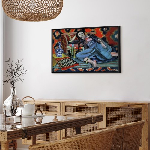 Henri Matisse Odalisk med tyrkisk stol - billede på lærred
