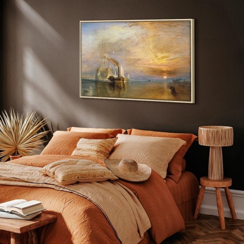 William Turner Den kæmpende Temeraire - billede på lærred