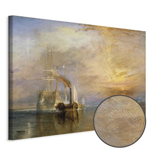 William Turner Den kæmpende Temeraire - billede på lærred