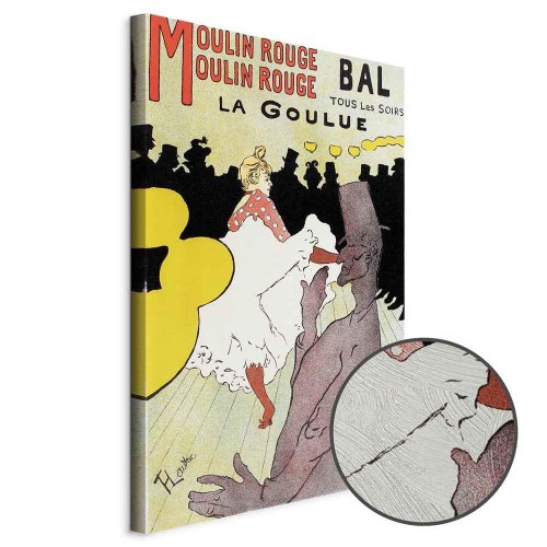 Henri de Toulouse-Lautrec Moulin Rouge - La Goulue billede på lærred