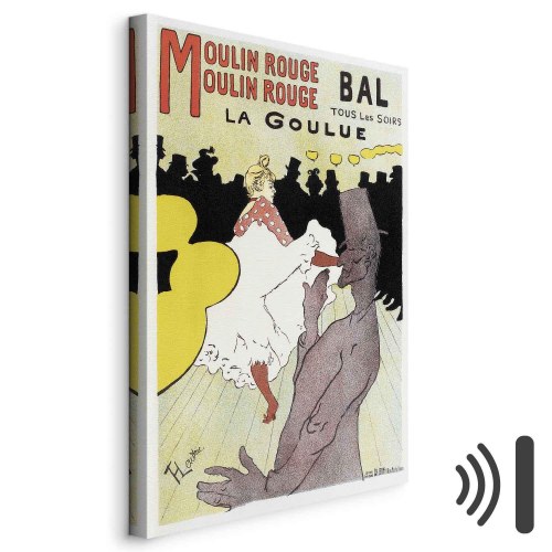 Henri de Toulouse-Lautrec Moulin Rouge - La Goulue billede på lærred
