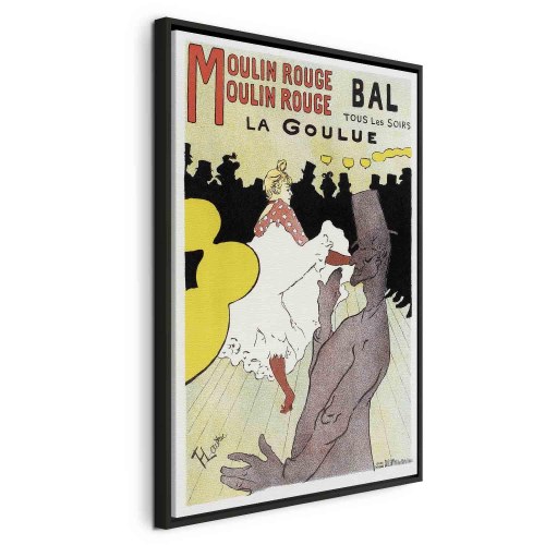 Henri de Toulouse-Lautrec Moulin Rouge - La Goulue billede på lærred