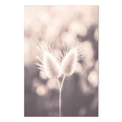 Lærredsbillede Land of Gentleness lodret med blomstermotiv