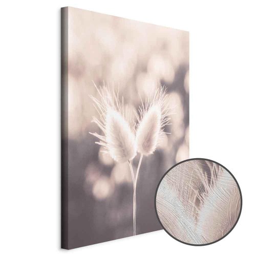 Lærredsbillede Land of Gentleness lodret med blomstermotiv