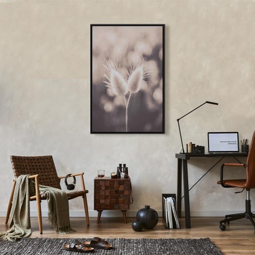 Lærredsbillede Land of Gentleness lodret med blomstermotiv