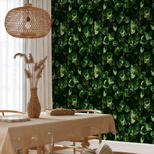 Fototapet med grønne blade - Greenery Decoration