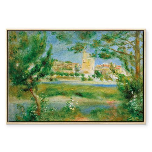 Pierre-Auguste Renoir Villeneuveles-Avignon billede på lærred