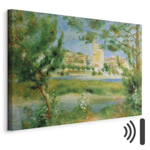 Pierre-Auguste Renoir Villeneuveles-Avignon billede på lærred