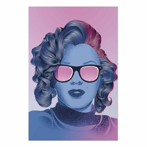 Plakat Norma Jeane - portræt plakat til væggen
