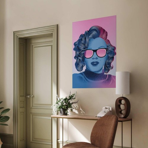 Plakat Norma Jeane - portræt plakat til væggen