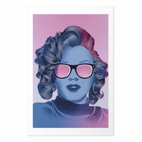 Plakat Norma Jeane - portræt plakat til væggen