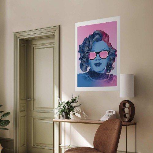 Plakat Norma Jeane - portræt plakat til væggen