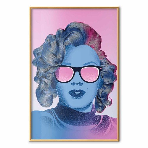Plakat Norma Jeane - portræt plakat til væggen