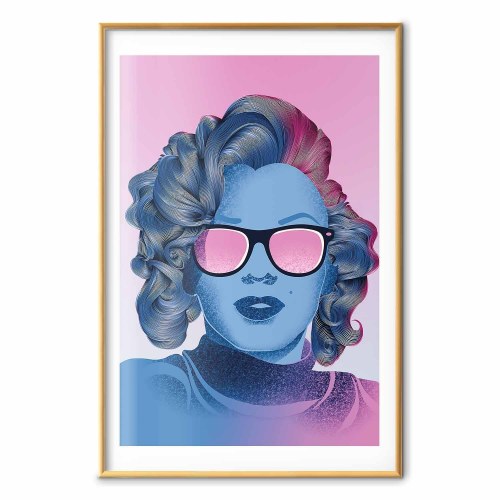 Plakat Norma Jeane - portræt plakat til væggen