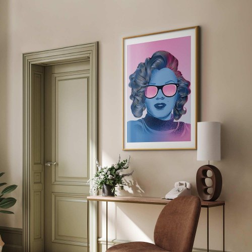 Plakat Norma Jeane - portræt plakat til væggen