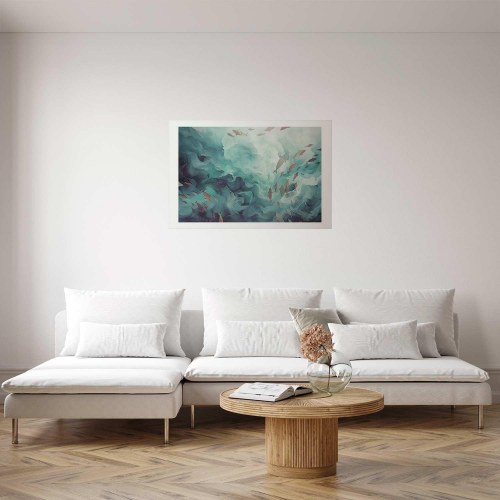 Plakat med fisk i havet - dyreplakat