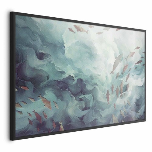 Plakat med fisk i havet - dyreplakat