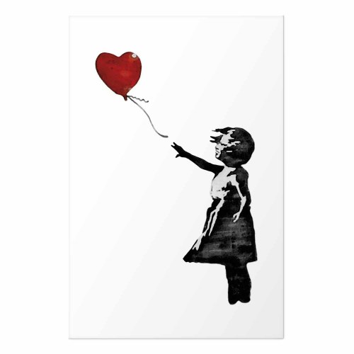 Banksy Girl with a Balloon plakat