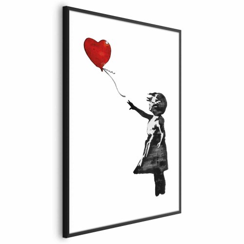 Banksy Girl with a Balloon plakat