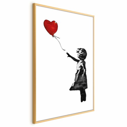 Banksy Girl with a Balloon plakat